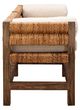 Furniture Classics Georgia Brown/White Settee-2