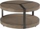 Hammary® Sandler Colt Gray Round Coffee Table-0