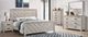 American Wholesale Furniture Ellen Ash White King Panel Bed-1