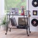 Linon Ellie Black Bar Cart-1