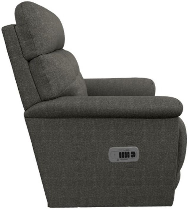 La-Z-Boy® Fulton Charcoal Power Rocking Recliner with Headrest and Lumbar-3