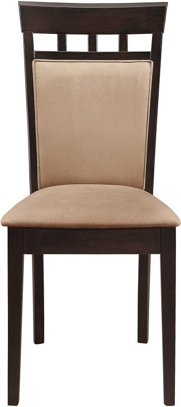 Coaster® Gabriel 5 Piece Cappuccino Dining Table Set-4