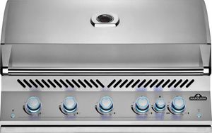 Front view of the Napoleon 700 Series 6-Burner Stainless Steel Built In Natural Gas Grill