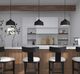 Uttermost® Holgate Black Pendant Light-1