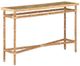 Currey & Company Silang Natural Rattan Console Table-1