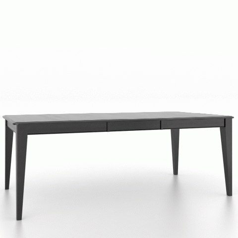 Canadel Customizable Gourmet 82" VE Base Dining Table with One Removable Leaf-3