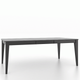 Canadel Customizable Gourmet 82" VE Base Dining Table with One Removable Leaf-3