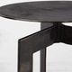 Uttermost® Deltoid Gunmetal Accent Table-3