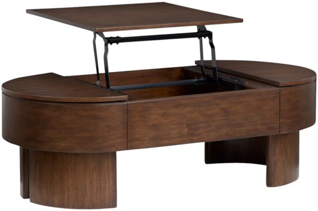 Magnussen Home® Holloway Toasted Almond  Lift Top Cocktail Table-2