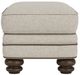 Flexsteel® Bay Bridge Silver Driftwood Ottoman-2