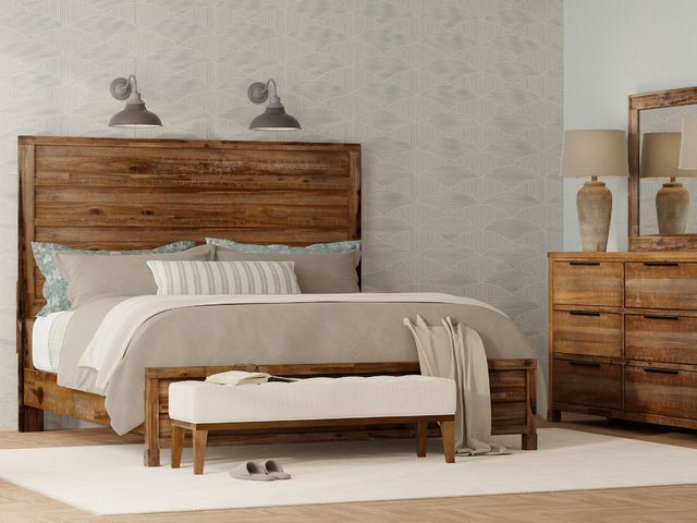 Guthrie Panel Queen Bedroom Set, Mattress Free!-0