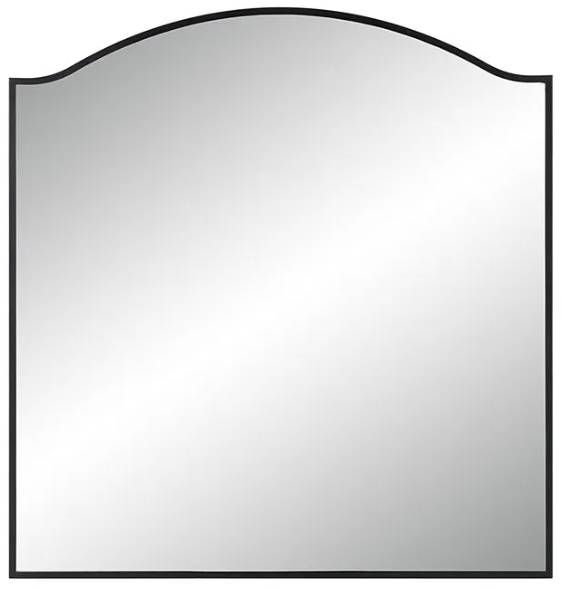 Renwil® Bandon Powder Coated Matte Black Mirror-0
