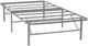 Powell® Dark Pewter Twin Folding Platform Mattress Base-0