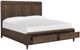 Magnussen Home® Groveland Park Brown King Panel Storage Bed-2