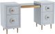 TOV Furniture Bovey Light Grey Lacquer Desk-0