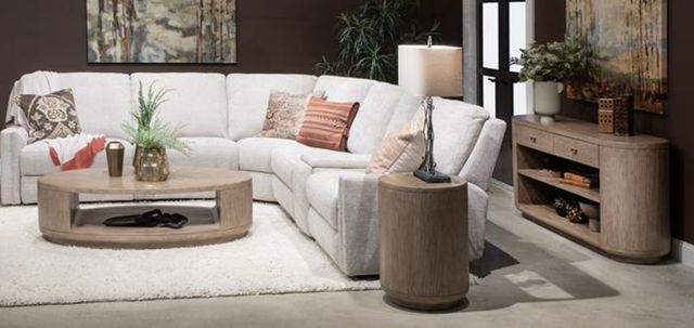 Magnussen Home® Sanford Chateau Brown Console Sofa Table-1