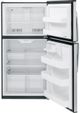GE® 33 in. 21.2 Cu. Ft. Stainless Steel Top Freezer Refrigerator-3