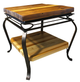 Forge Design Signature End Table with Shelve -0