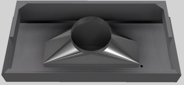 Vent-A-Hood® Designer Series 60" Gunsmoke Wall Mounted Range Hood-2