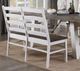 ECI Furniture La Sierra Distressed White/Grayish-Brown Bench-0