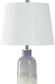 StyleCraft Lavender Mist/White Table Lamp-1