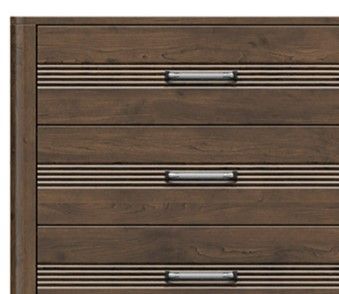 Country View Woodworking Westroom Bedroom Brown Maple 66" Dresser-1