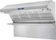 FORNO® Savona 60" Stainless Steel Wall Mounted Range Hood with Hybrid Filters & Back Splash-1