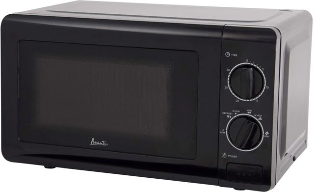 Avanti® 0.7 Cu. Ft. Black Countertop Microwave-4