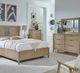 Whittier Wood® Furniture Bailey Almond 60" Low Dresser-2