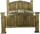 Vintage Furniture Mansion Paint 4-Piece Queen Panel Bedroom Set-1