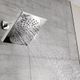 Moen® Brushed Nickel One-Function 6" Diameter Spray Head Eco-Performance Showerhead-1