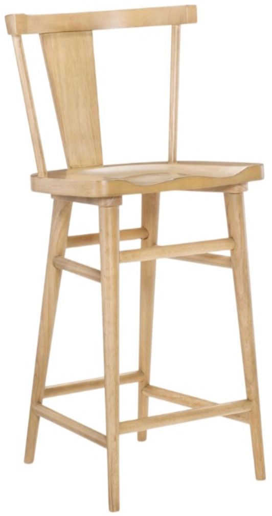 Legacy Classic Xxx's and Ooo's Amber Counter Height Splat Back Chair-0