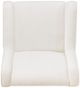 Linon Bernice White Swivel Rocking Chair-5