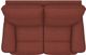 La-Z-Boy® Jay La-Z-Time® Burgundy Reclining Loveseat-1