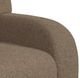 Elements International Benz Feather Tan Swivel Accent Chair-1