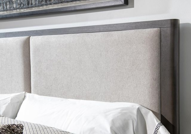 Legacy Classic Horizons Deep Sable King Upholstered Panel Bed-3