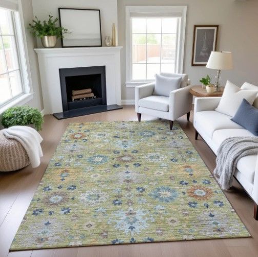 Dalyn™ Rug Company Silk Road SR3 Aloe 5' x 8' Area Rug-4