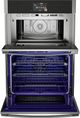 GE Profile™ 30" Stainless Steel Oven/Microwave Combo Electric Wall Oven with Convection-1