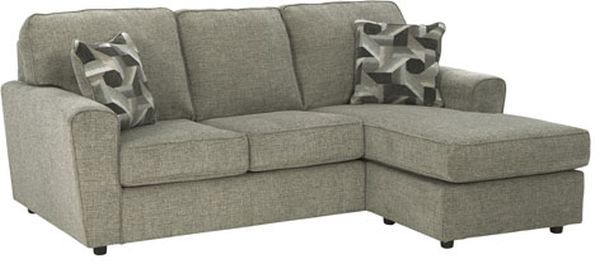 Signature Design by Ashley® Cascilla Pewter Sofa Chaise-0