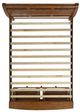 Elements International Gage Chestnut King Storage Sleigh Bed-3