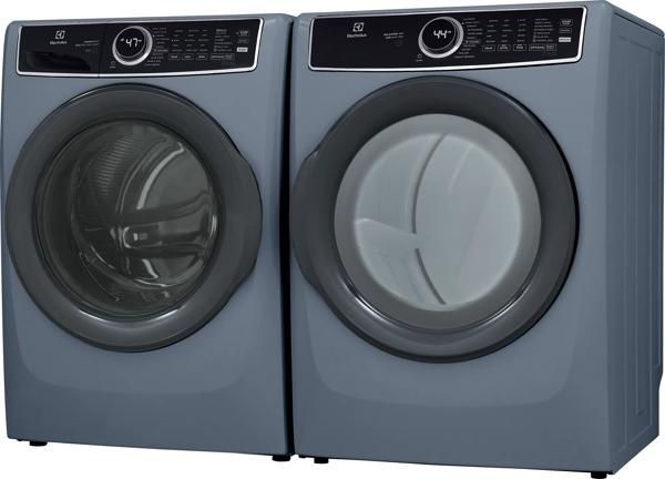 Electrolux 600 Series 8 Cu. Ft. Denim Blue Front Load Perfect Steam™ Gas Dryer with Balanced Dry™ and Instant Refresh-5