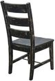 Sunny Designs™ Marina Black Sand Ladderback Chair with Turnbuckle-3