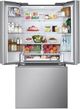 LG 33 in. 25.1 Cu. Ft. Stainless Steel French Door Refrigerator-4