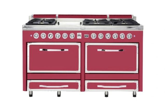 Viking® Tuscany 66" Valentine Pro Style Dual Fuel Range with 2 Induction-0