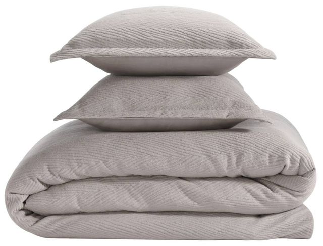 BEDGEAR® Performance® 3-Piece Arrowhead/Taupe Moisture-Wicking Queen Duvet and Sham Set-0