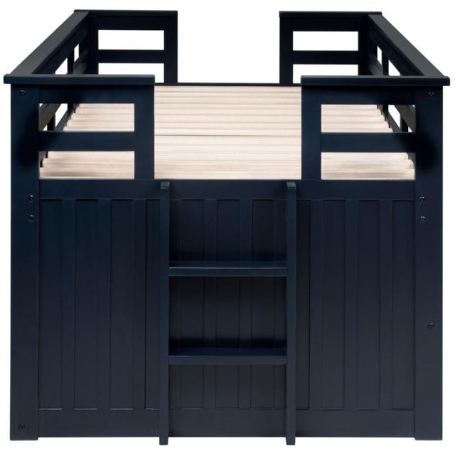 Coaster® Carlsbad Navy Blue Twin Captains Bed with Trundle-9
