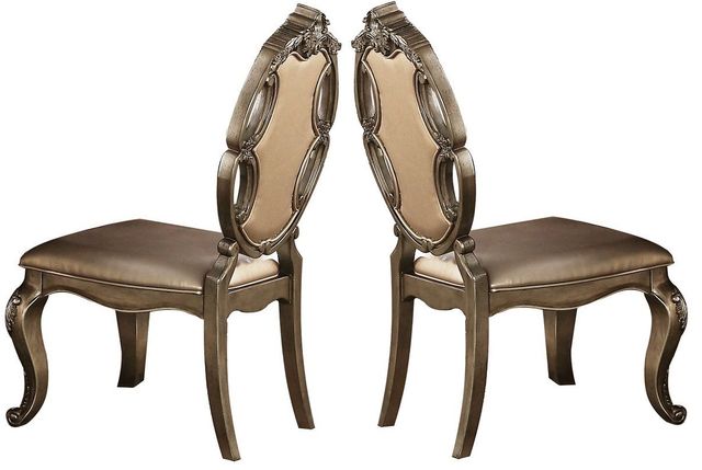ACME Furniture Ragenardus 2-Piece Vintage Oak Side Chairs-3