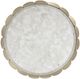 Hooker® Furniture Melange Time Flies Antique Mirror End Table with Champagne Silver Base-2