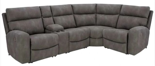 Signature Design by Ashley® Next-Gen DuraPella 5-Piece Slate Power Reclining L-Shape Sectional-0
