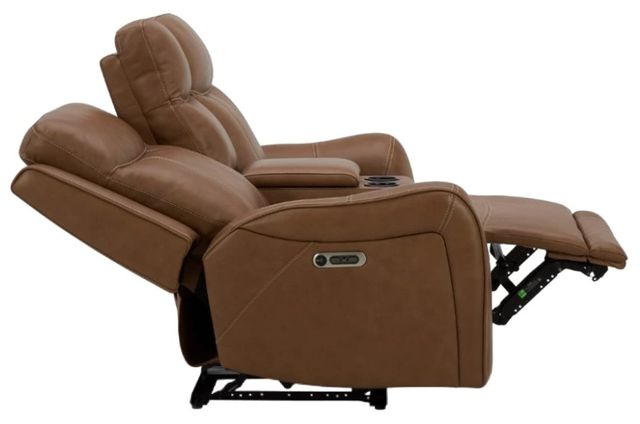 Parker House® Haywood Butternut Power Loveseat with Console-1
